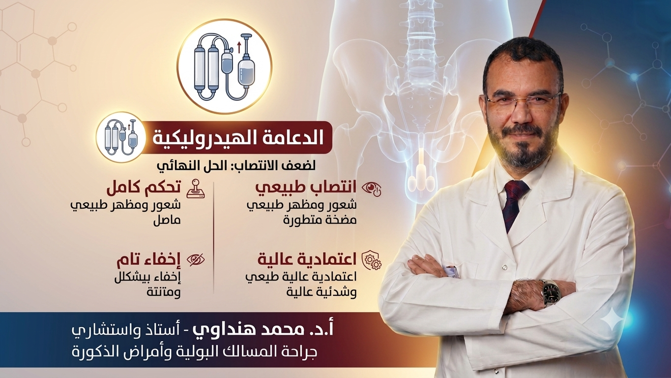 الدعامة الهيدروليكية لضعف الانتصاب