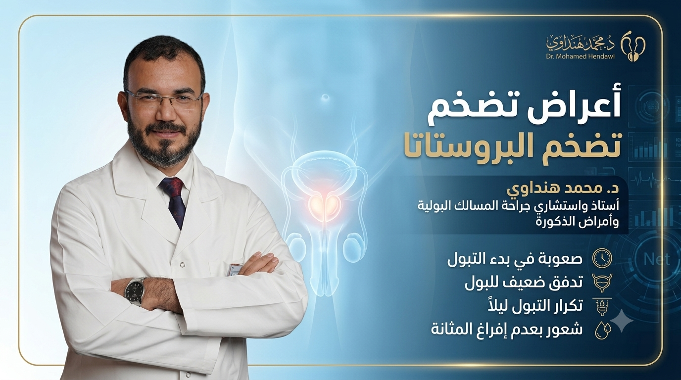 أعراض تضخم البروستاتا