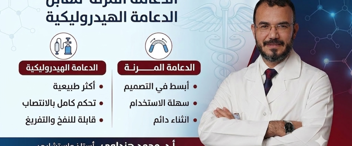 الفرق بين الدعامة المرنة و الدعامة الهيدروليكية